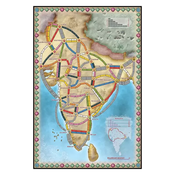 Ticket to Ride: Индия и Швейцария