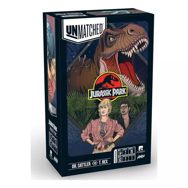 Unmatched: Jurassic Park. Dr. Sattler vs T. Rex