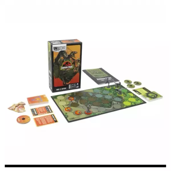 Unmatched: Jurassic Park. InGen vs Raptors